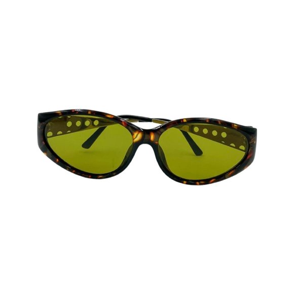90\'s/Y2K Wrap Around Cat Eye Christian Dior Optyl Sunglasses Eyewear Tortoise main image 10